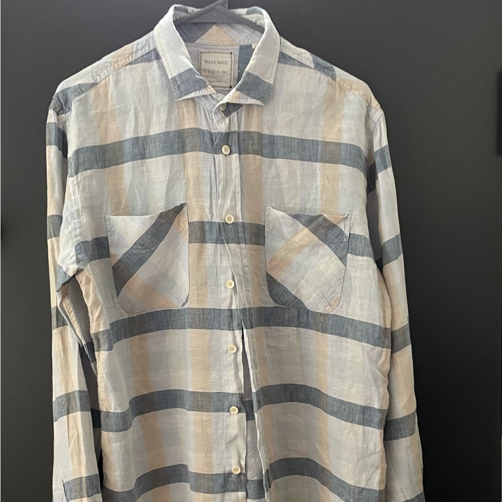 Billy Reid Long-sleeve Button Down